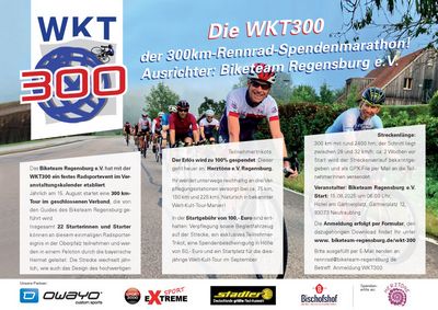 Veranstaltungsflyer WKT300 2025