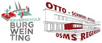 Förderprojekt "LeseBrücke" der Grundschule Burgweinting in Kooperation mit der Otto-Schwerdt-Mittelschule